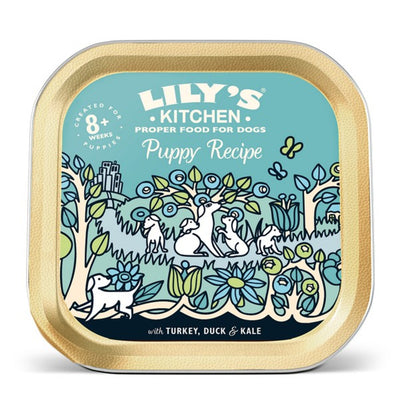 Lily's Kitchen - Puppy Recipe Turkey Duck & Kale (150g)