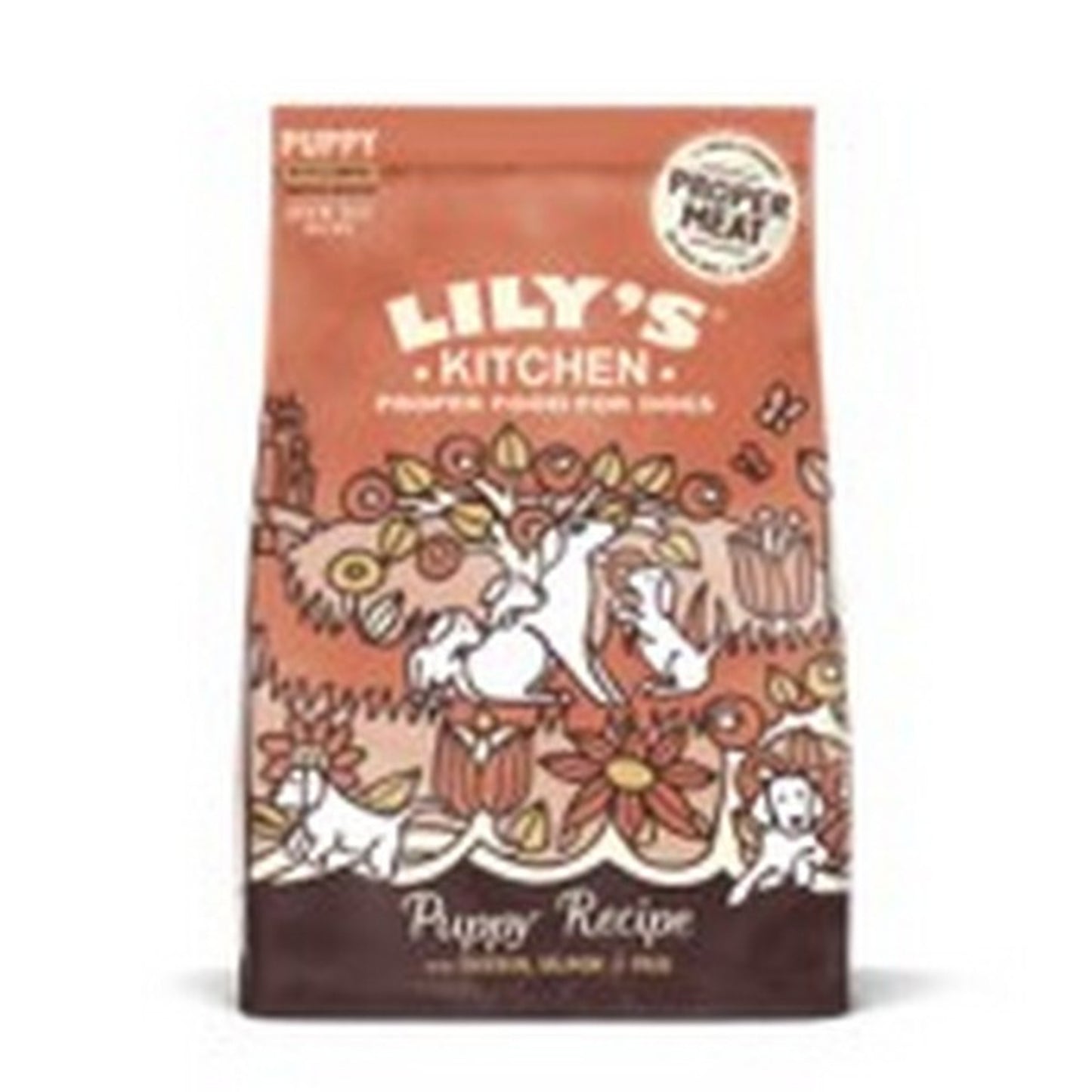 Lily's Kitchen - Puppy Recipe with Chicken and Salmon Dry Dog Food (2.5kg)