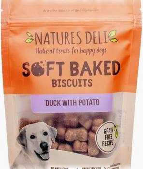 Natures Deli - GF Soft Baked Duck with Potato Dog Treat (100g)