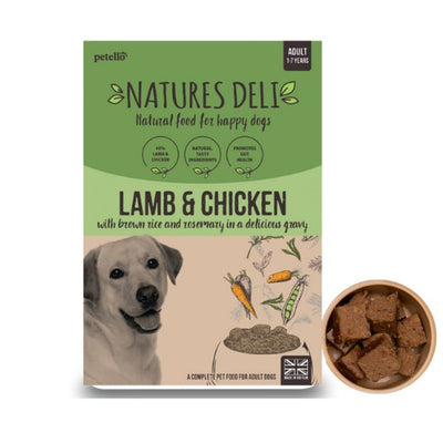 Natures Deli - Lamb & Chicken tray (400g)