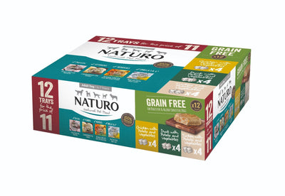 Naturo - Grain And Gluten Free Mixed Selection (12x390g)