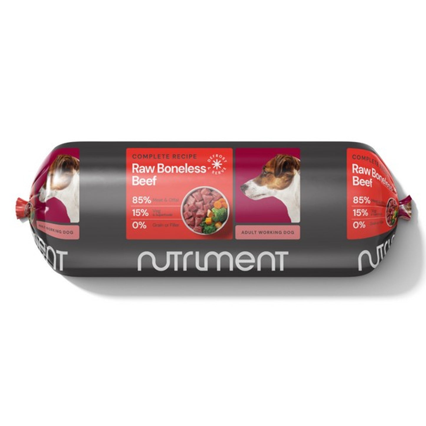 Nutriment - Dog Frozen Boneless Beef Chubb (1.4kg)