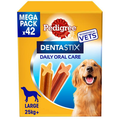 Pedigree - DentaStix Daily Dental Chews Large Dog (42 Sticks)