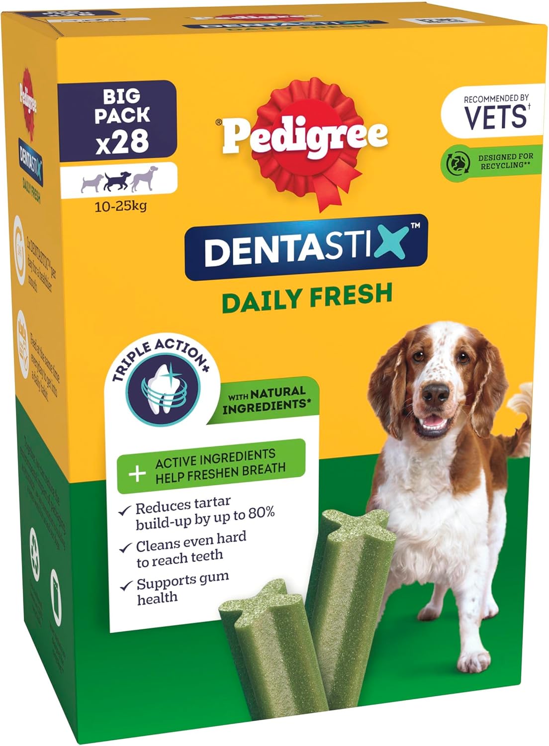 Pedigree - DentaStix Daily Fresh Big Pack Medium Dog (28 sticks)