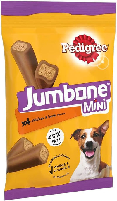 Pedigree - Jumbone Mini Chicken And Lamb Flavour (4pk)