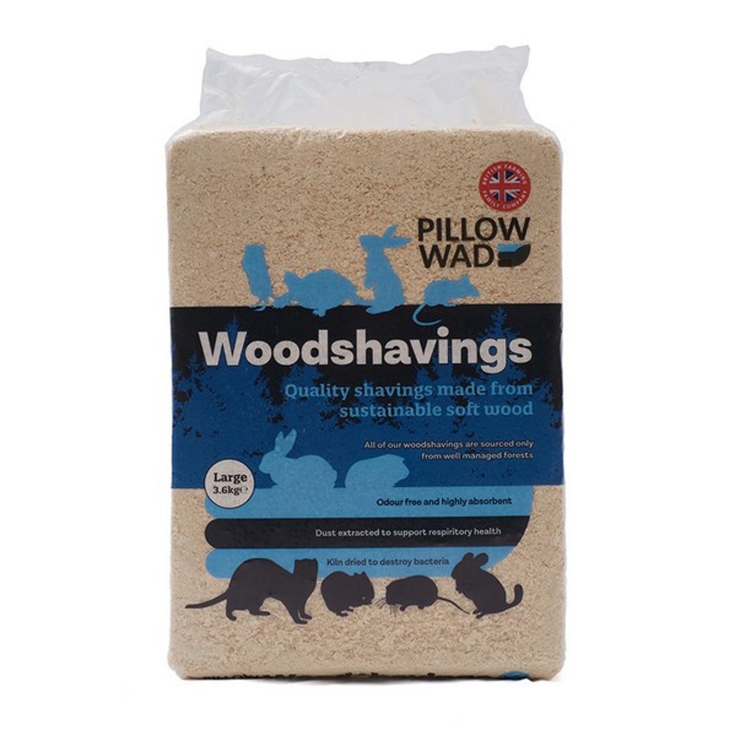 Pillow Wad - Shavings (3.6kg)