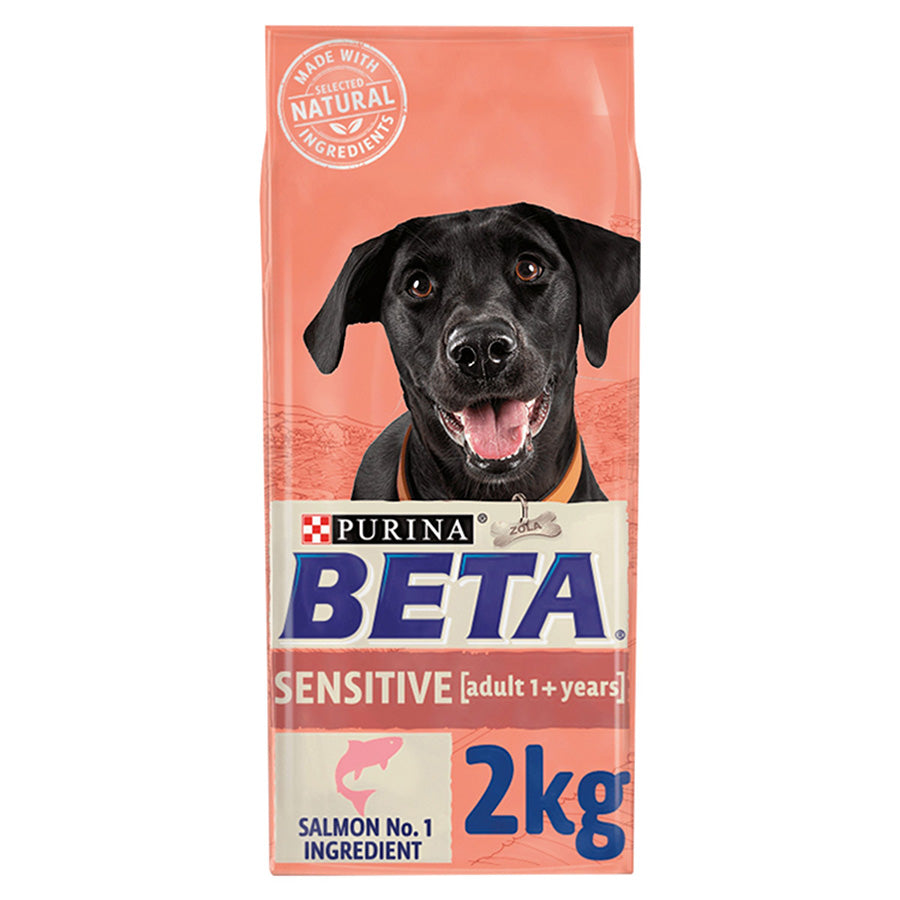 Purina - Beta Sensitive Dry Dog Food with Salmon (2kg)
