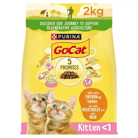 Purina - Go Cat Kitten Chicken, Turkey & Veg (2kg)