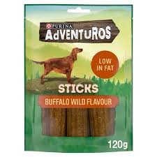 Purina - Adventuros Buffalo Wild Flavour Sticks (120g)