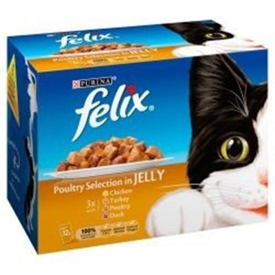 Purina - Felix Original Poultry in Jelly (12 x 85g)