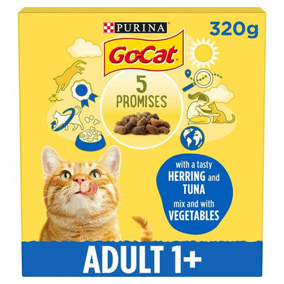 Purina - Go Cat With Herring, Tuna & Vegetables (320g)