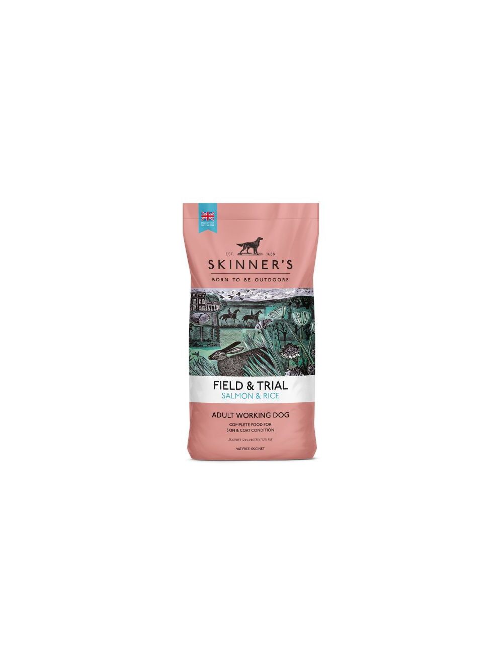 Skinners - Field and Trial Salmon and Rice (2.5kg)