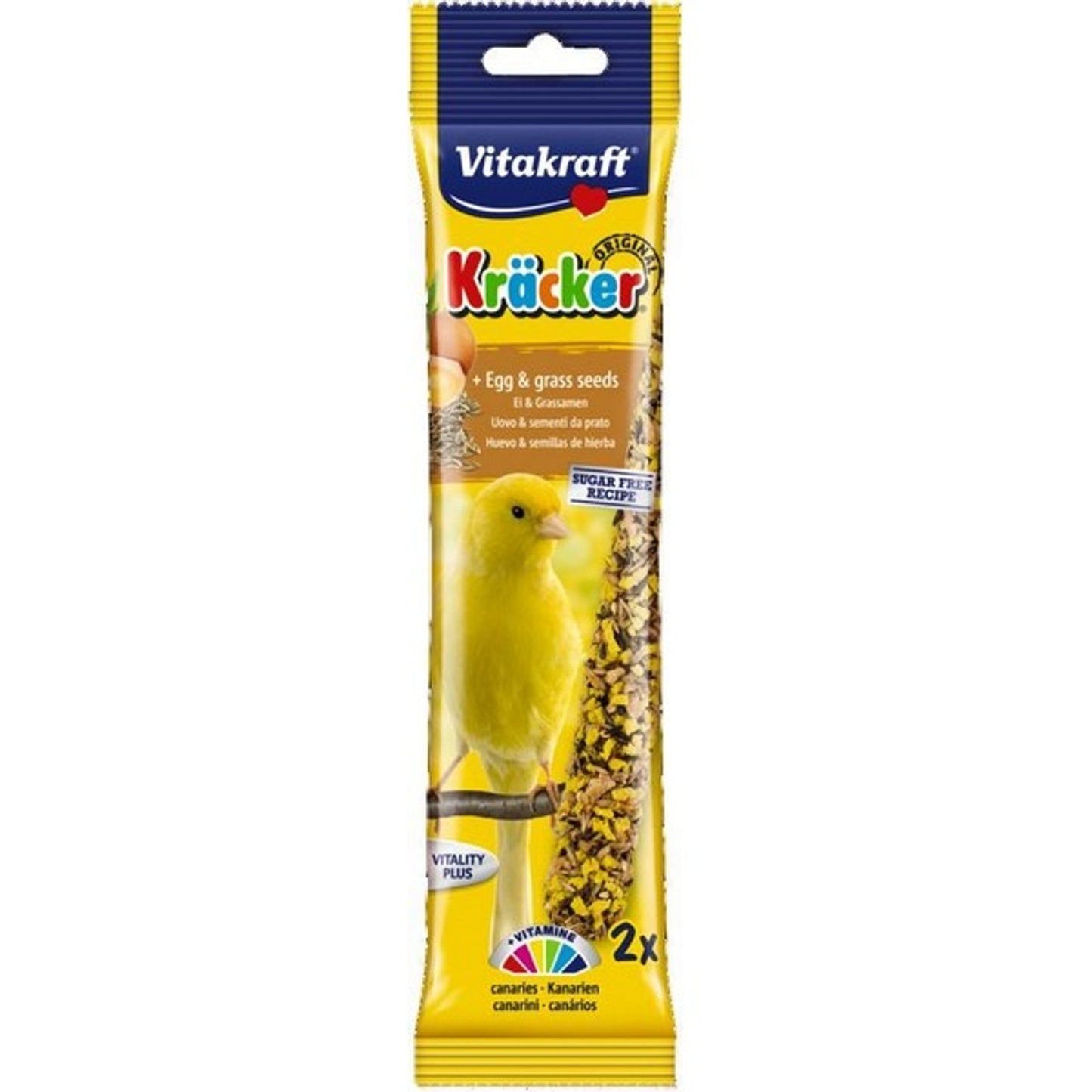 VitaKraft - Canary Kracker Egg and Grass Seeds (2pc)