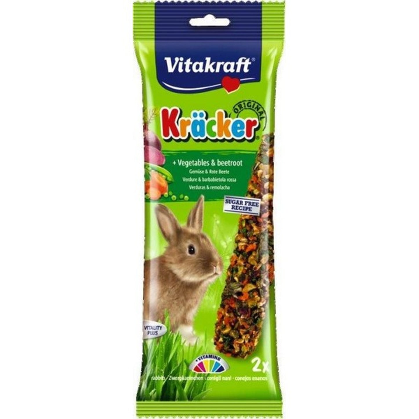 Vitakraft Kracker - Rabbit Veg & Beetroot (2pk)