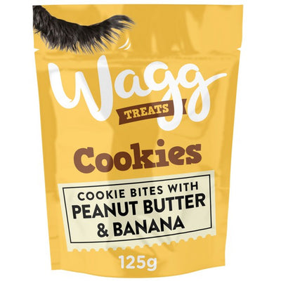 Wagg - Cookie Bites Peanut & Banana (125g)