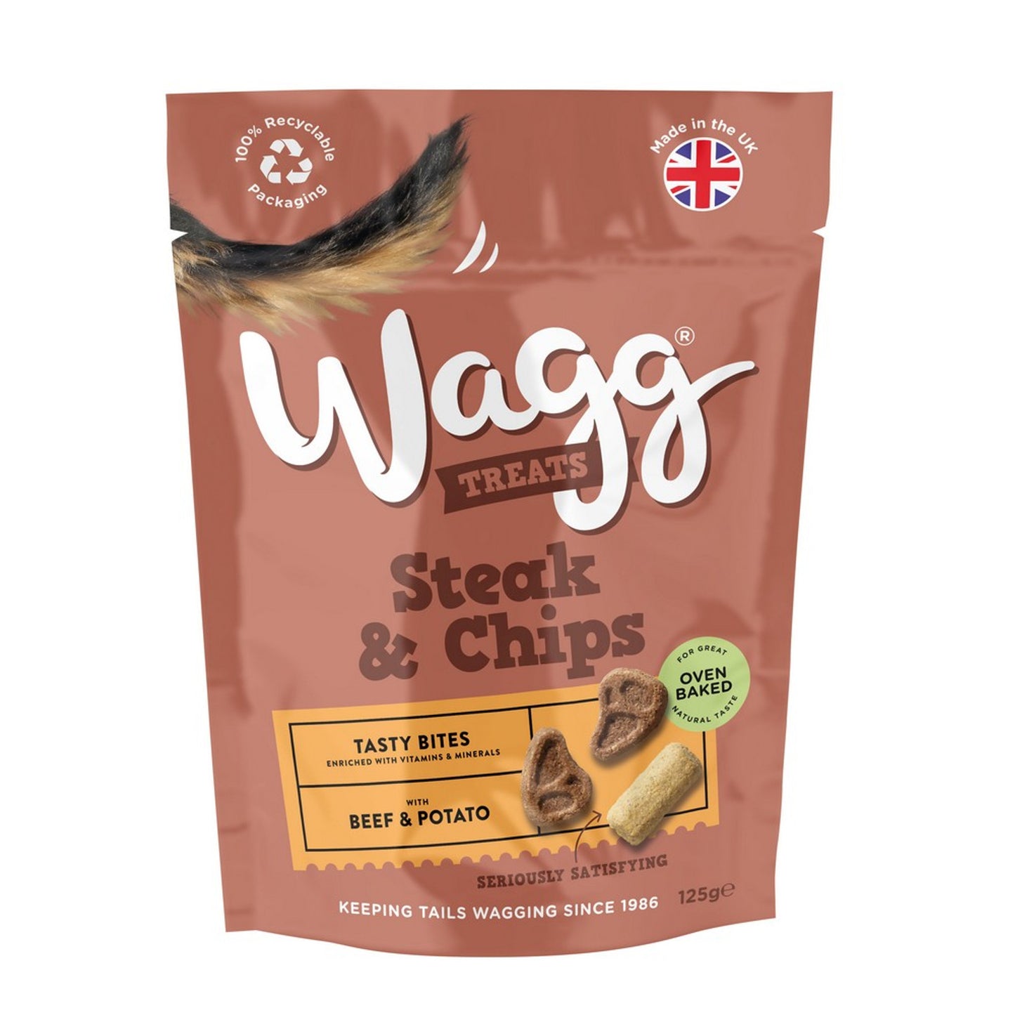 Wagg - Steak and Chips Treats (125g)