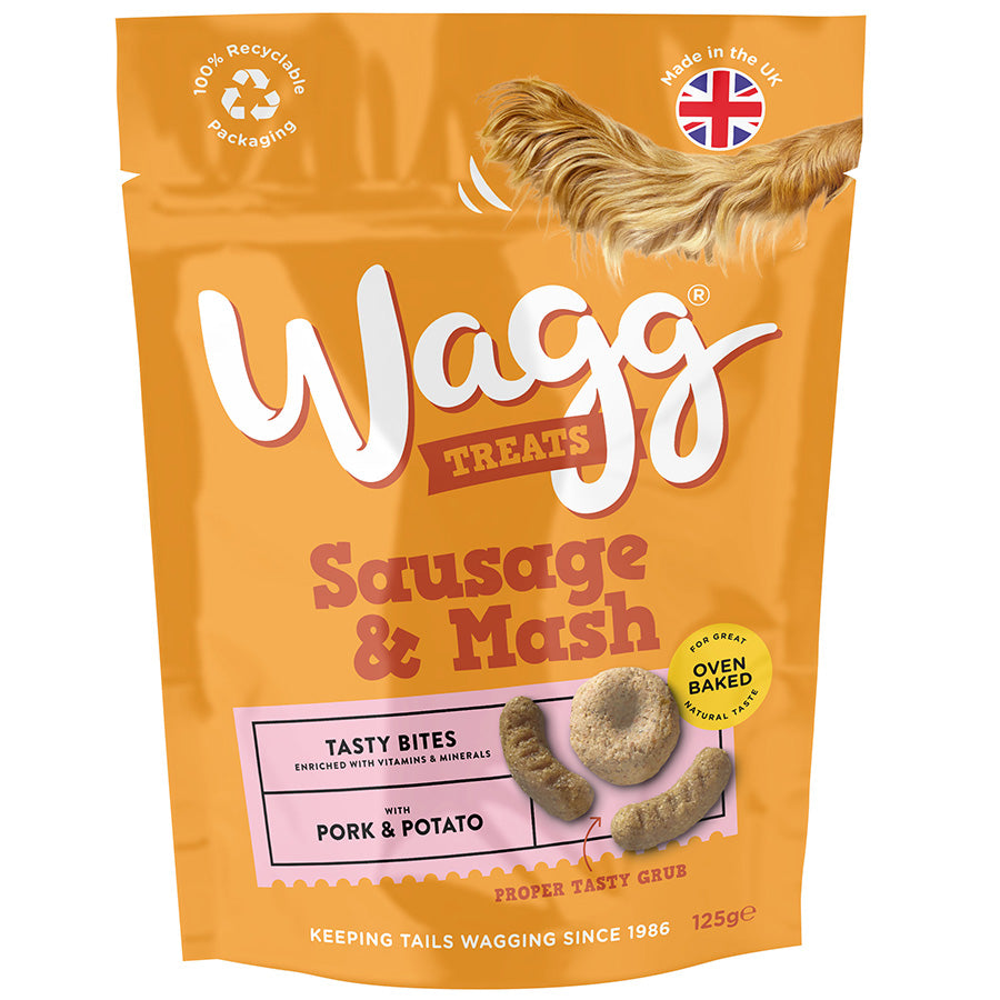 Wagg - Treats Sausage And Mash (125g)