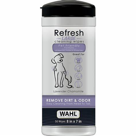 Wahl - Refresh Large Cleaning Wipes , Lavender & Camomile (x50)