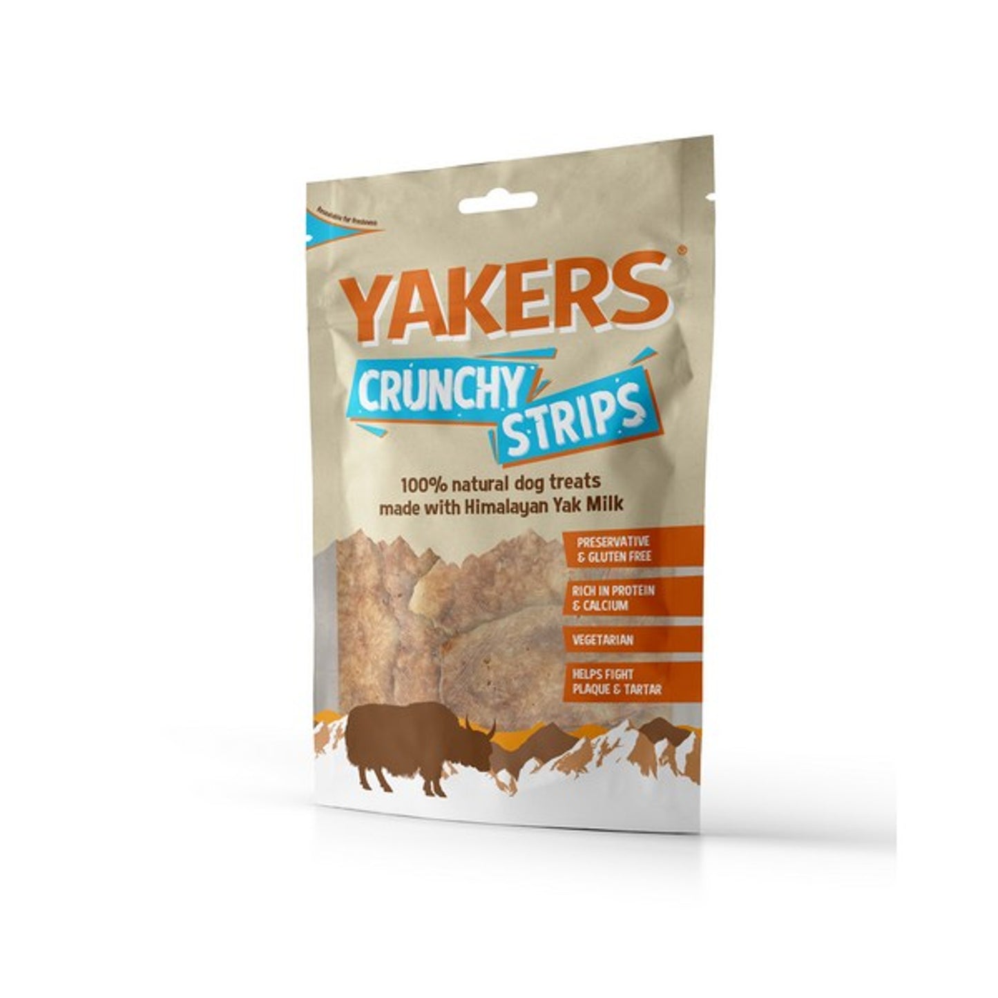 Yakers - Crunchy Strips (1pck)