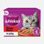 WHISKAS 1+ Meaty Menu Cat Food in Jelly 6x400g