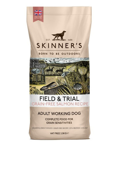 Skinners - Field and Trial Grain Free Salmon Recipe (2.5kg)