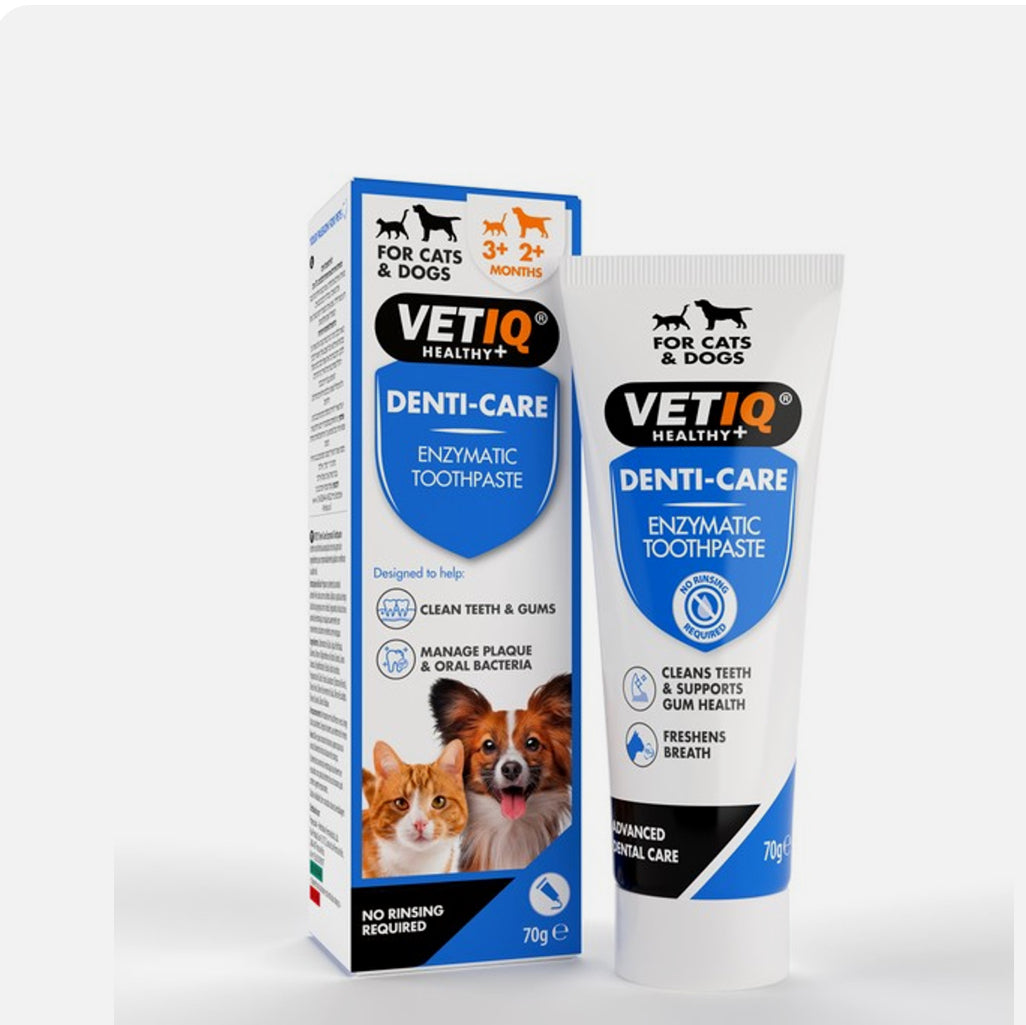 VETIQ Denti-Care Enzymatic Toothpaste 70g