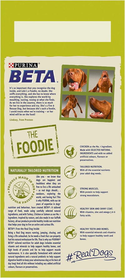 Purina - Beta Adult Dry Dog Food Chicken (2kg)