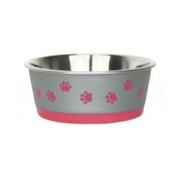 Classic - Hybrid Stainless Steel Dish Pink (700ml)