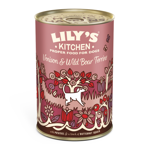 Lily's Kitchen - Venison And Wild Boar Terrine (400g)