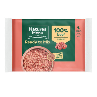 Natures Menu - Frozen All Beef Mince (400g)