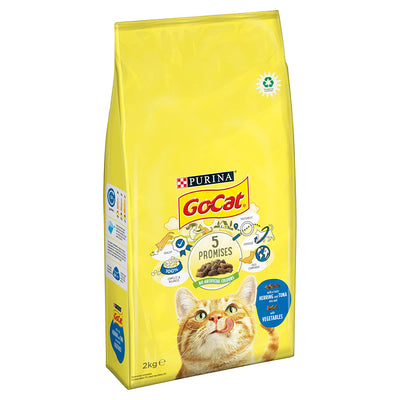 Purina - Go Cat 1+ Herring & Tuna (2kg)