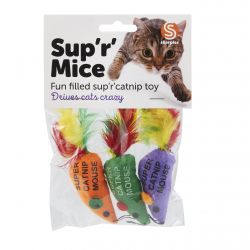 Ruff 'N' Tumble - Sup 'R' Mice & Catnip (3pc)