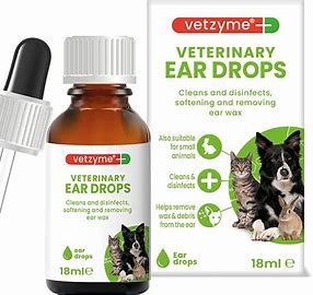 Vetzyme - Antibacterial Ear Drops & Cleaner (18ml)