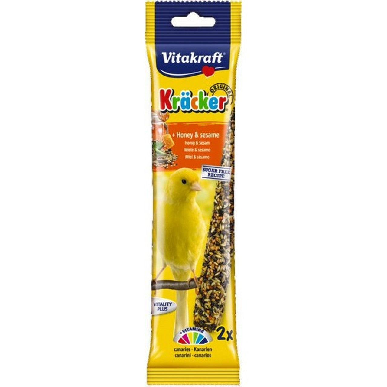 VitaKraft - Canary Kracker Honey & Seseme (x2)